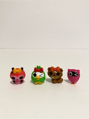 Lalaloopsy Tinies Micro Pets Bird Beaver Owl Ladybug Lalaloopsies Dolls Doll Lot